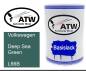 Preview: Volkswagen, Deep Sea Green, L66B: 500ml Lackdose, von ATW Autoteile West.